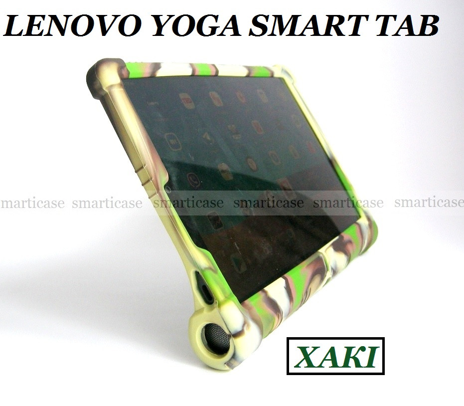 Мужской силиконовый чехол Lenovo Yoga Smart Tab YT-X705L X705F Ivanaks Tpu Haki - фото 9 - id-p1479492877