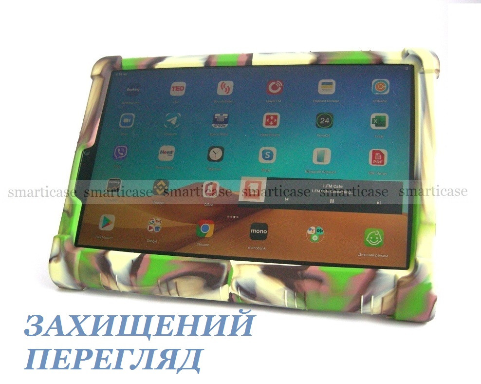 Мужской силиконовый чехол Lenovo Yoga Smart Tab YT-X705L X705F Ivanaks Tpu Haki - фото 4 - id-p1479492877