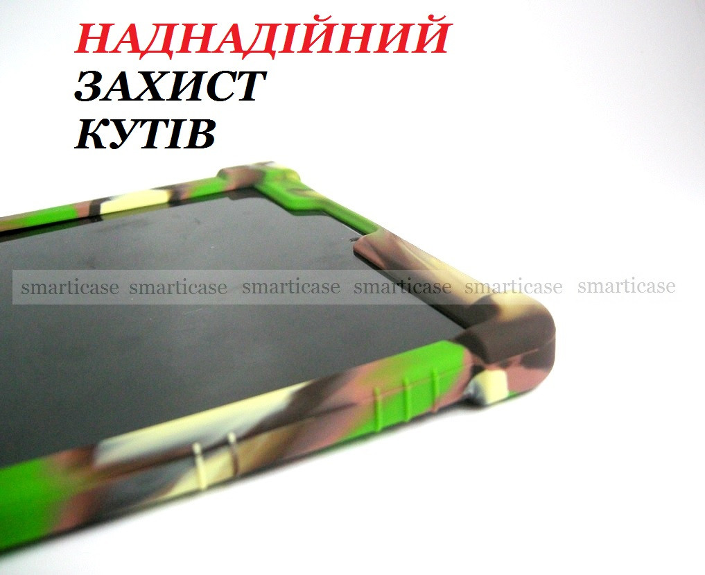 Мужской силиконовый чехол Lenovo Yoga Smart Tab YT-X705L X705F Ivanaks Tpu Haki - фото 7 - id-p1479492877
