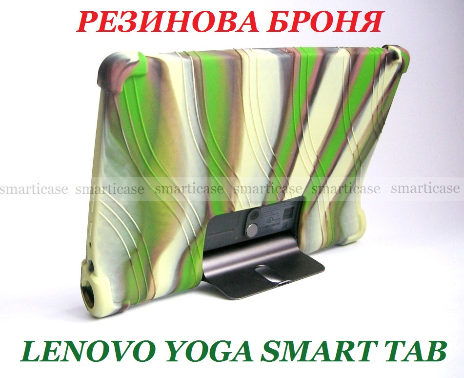 Мужской силиконовый чехол Lenovo Yoga Smart Tab YT-X705L X705F Ivanaks Tpu Haki - фото 1 - id-p1479492877