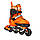 Роликові ковзани Nils Extreme NA13911A Size 31-34 Orange, фото 4