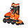 Роликові ковзани Nils Extreme NA13911A Size 31-34 Orange, фото 8