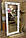 Дзеркалос-підсвіткою з лампочками 180*80 см Дзеркало Гримерне на повний зріст підлогове Біле ДСП., фото 3