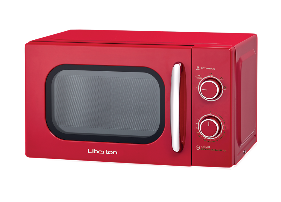 Мікрохвильова піч Liberton LMW-2087E (20л, 700Вт, електронні годинники, емаль, Німеччина), фото 1