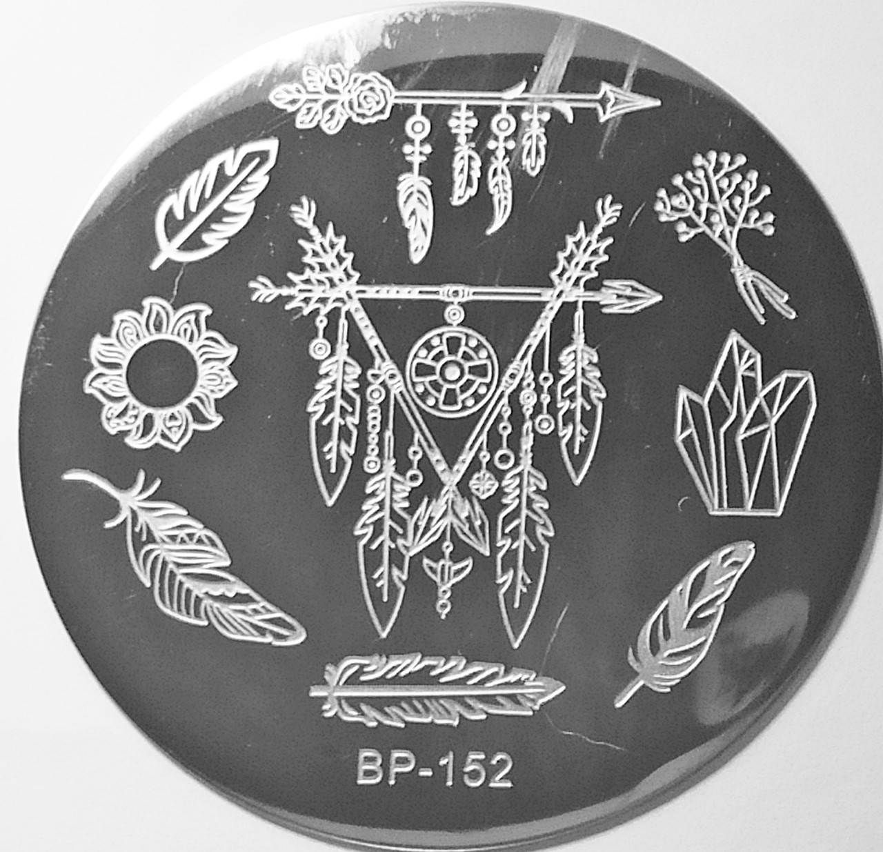 BP-152 Born Pretty пластина для стемпінгу