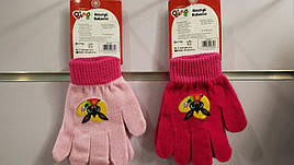 Дитячі рукавички для дівчаток оптом, Disney, 3-7 років.