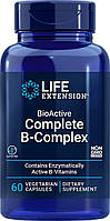 Life Extension BioActive Complete B-Complex / Биоактивный комплекс витаминов группы Б 60 капсул