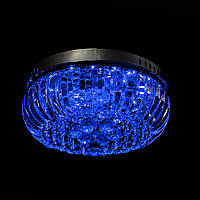 Хрустальная люстра с LED подсветкой на пульте управления на 4 лампочки в цвете хром E1691/4/CH