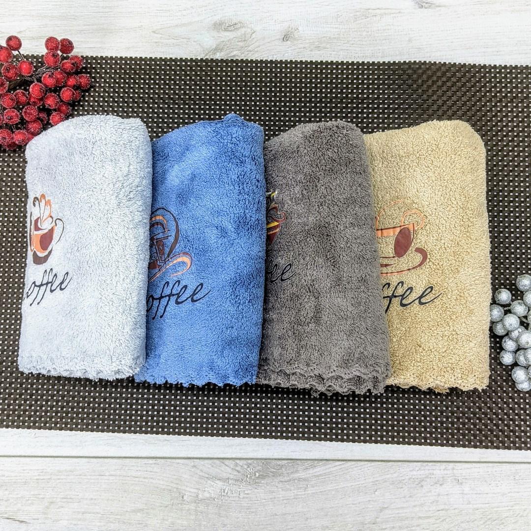 Рушники кухонні мікрофібра 0,35*0,75 см набір 4 штуки