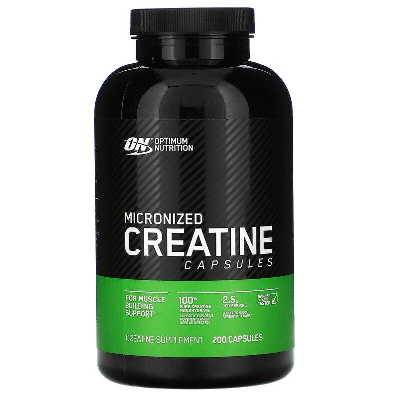 Optimum Nutrition Micronized Creatine Capsules 2.5 g 200 капсул, фото 1