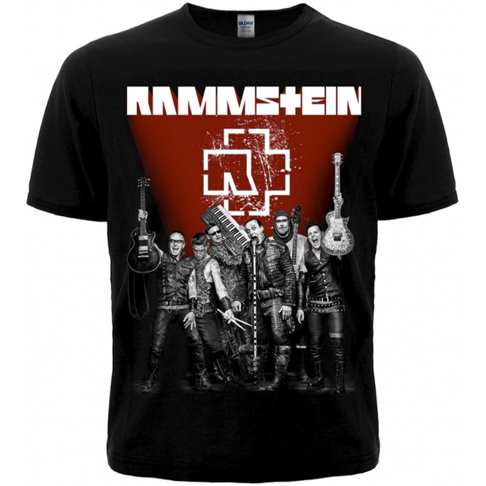 Футболка Rammstein (red), Розмір L, фото 1
