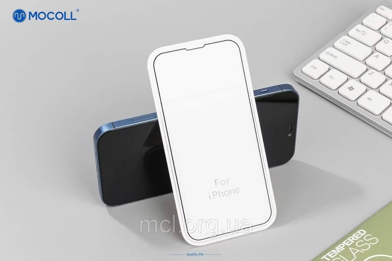Захисне скло Mocoll 2.5 D для iPhone 13 Pro Max