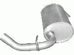 Глушник Крайслер Неон (Chrysler Neon) 2.0 99-05 Польща (45.10) Polmostrow алюминизированный