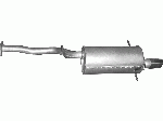 Глушник Субару Форестер 4x4 2.5 05 (Subaru Forester 4x4 2.5 05) (46.31) Polmostrow алюминизированный