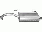 Глушник Тойота Селіка (Toyota Celica) (26.04) 1.6 89-93 Polmostrow алюминизированный