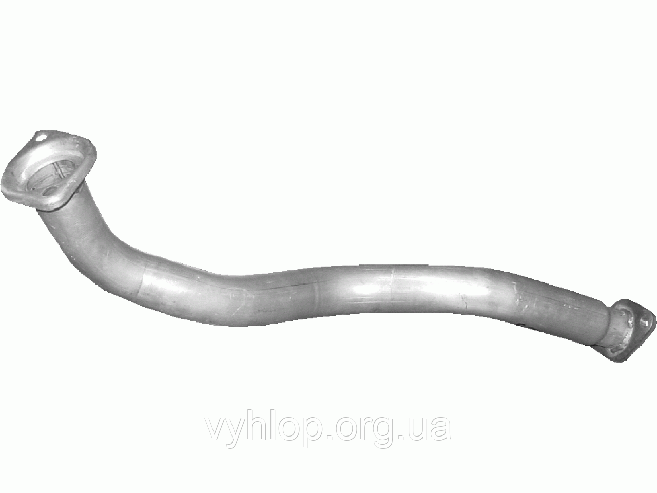 Труба приймальна Тойота РАВ4 (Toyota RAV4) (26.200) 2.0 00-05 Polmostrow алюминизированный