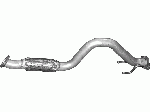 Труба приймальна Фольксваген Гольф VI (Volkswagen Golf VI) 1.2 09-12 (24.73) Polmostrow алюминизированный