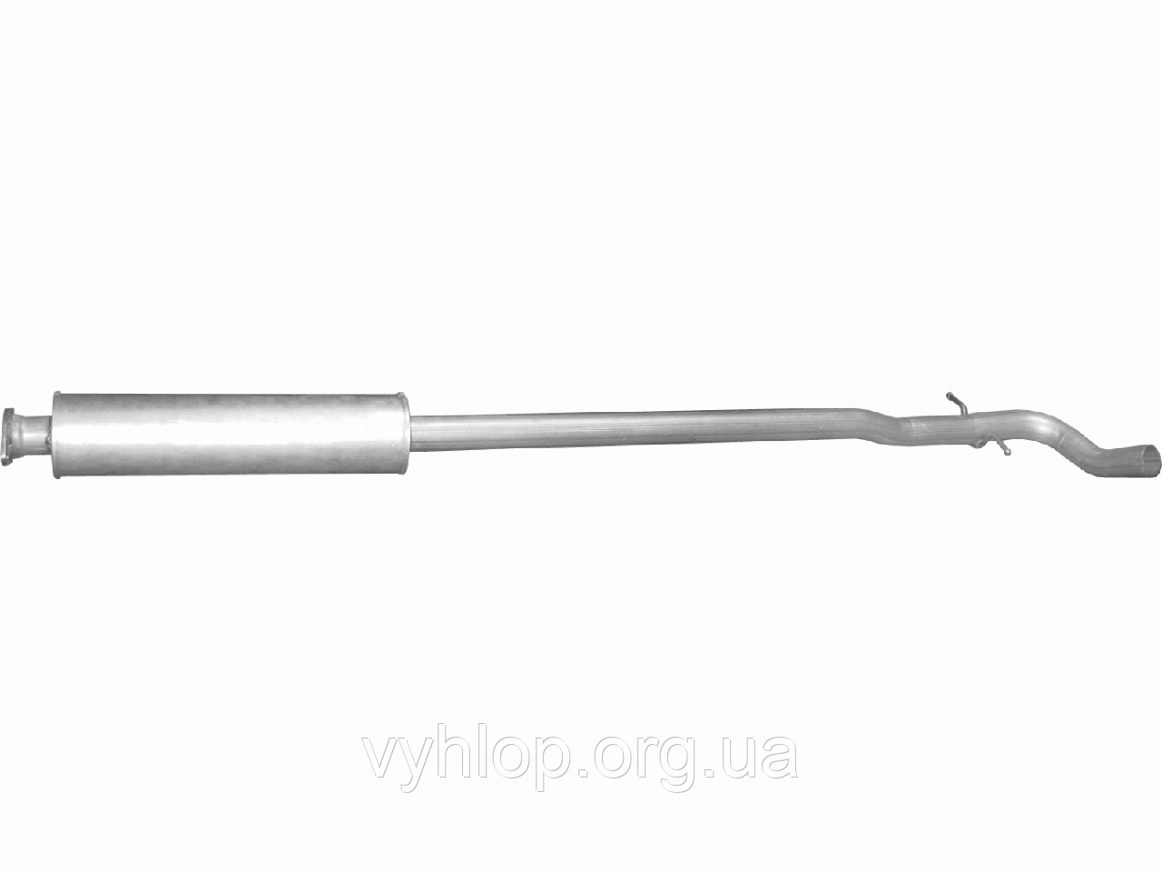 Резонатор Вольво С60 (Volvo S60) (31.261) 2.4i 01-04 Polmostrow