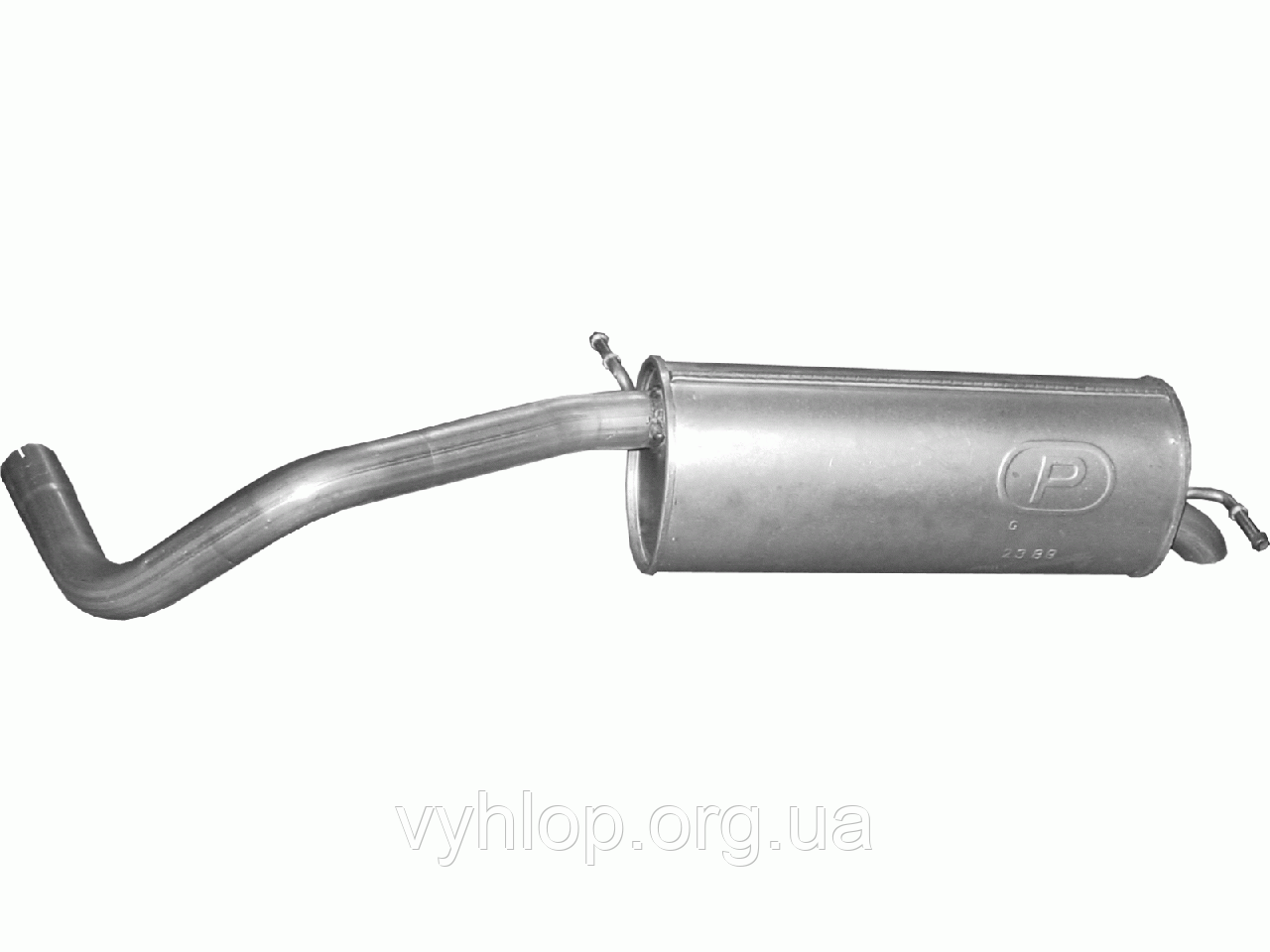 Глушник Сеат Ібиця (Seat Ibiza) / Шкода Фабія (Skoda Fabia) / Фольксваген Поло (VW Polo) 1.6 i 16V 06-09