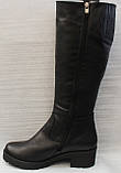 Чоботи жіночі зимові великого розміру від виробника модель ЛС21-403Б, фото 3