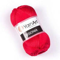 YarnArt- Begonia (бегония)- 6328 (красный)