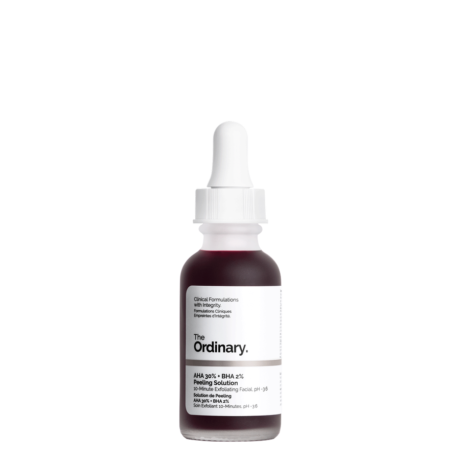 Кислотний пілінг для обличчя The Ordinary AHA 30% + BHA 2% Peeling Solution