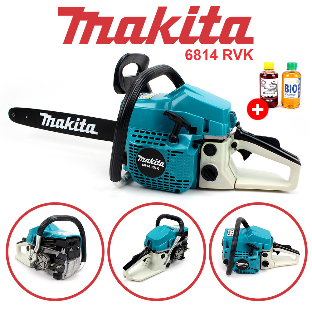 Бензопила Makita 6814 RVK (3.7 кВт, шина 45 см) Пила Макіта 6814 RVK