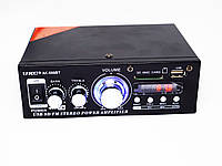 Підсилювач звуку UKC AK-699BT USB Bluetooth потужний 2х канальний підсилювач з блютузом для будинку, фото 2