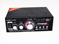 Підсилювач звуку UKC AK-699BT USB Bluetooth потужний 2х канальний підсилювач з блютузом для будинку, фото 6