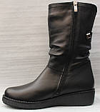 Чоботи жіночі зимові великого розміру від виробника модель ЛС21-409Б, фото 3