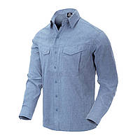 Рубашка Helikon-Tex® DEFENDER Mk2 Gentleman - Melange Light Blue