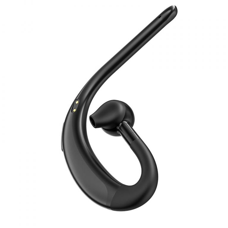 Bluetooth-гарнитура для телефона с зарядным чехлом HOCO Shine business BT headset E56 Черный - фото 2 - id-p1479641609
