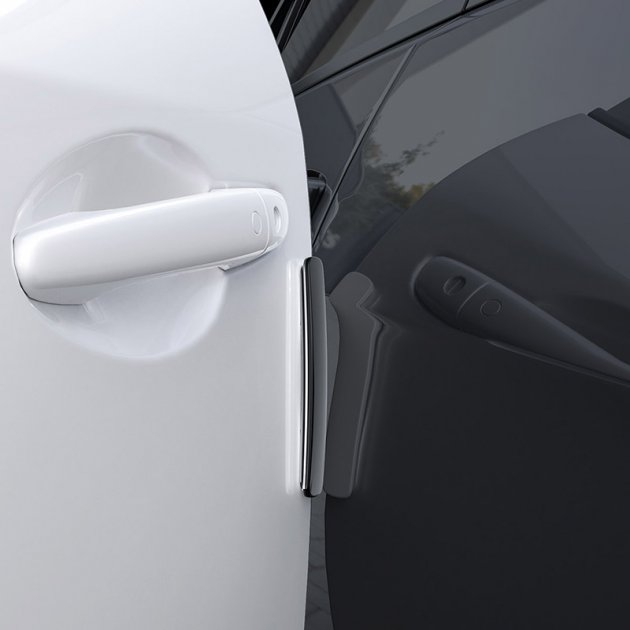 Комплект накладок, молдинги для защиты дверей авто BASEUS Черный CRFZT-01 - фото 6 - id-p1479644995