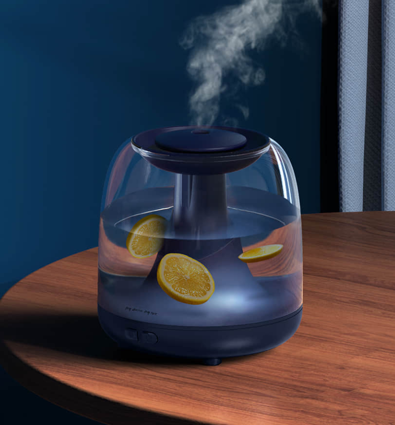 Увлажнитель воздуха REMAX Reqin Series Humidifier RT-A500 |1.2L| Синий - фото 3 - id-p1479642365