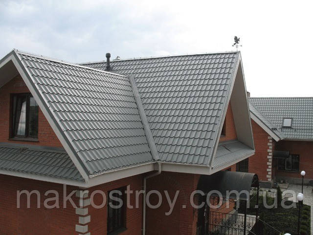 Пристрій покрівлі з металочерепиці., фото 1