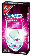 Таблетки для очищення унітаза Power WC-Tabs Multi-Aktiv-16 шт.