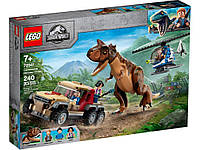 Конструктор Лего Погоня за карнотавром 76941 LEGO Jurassic World Carnotaurus Dinosaur Chase