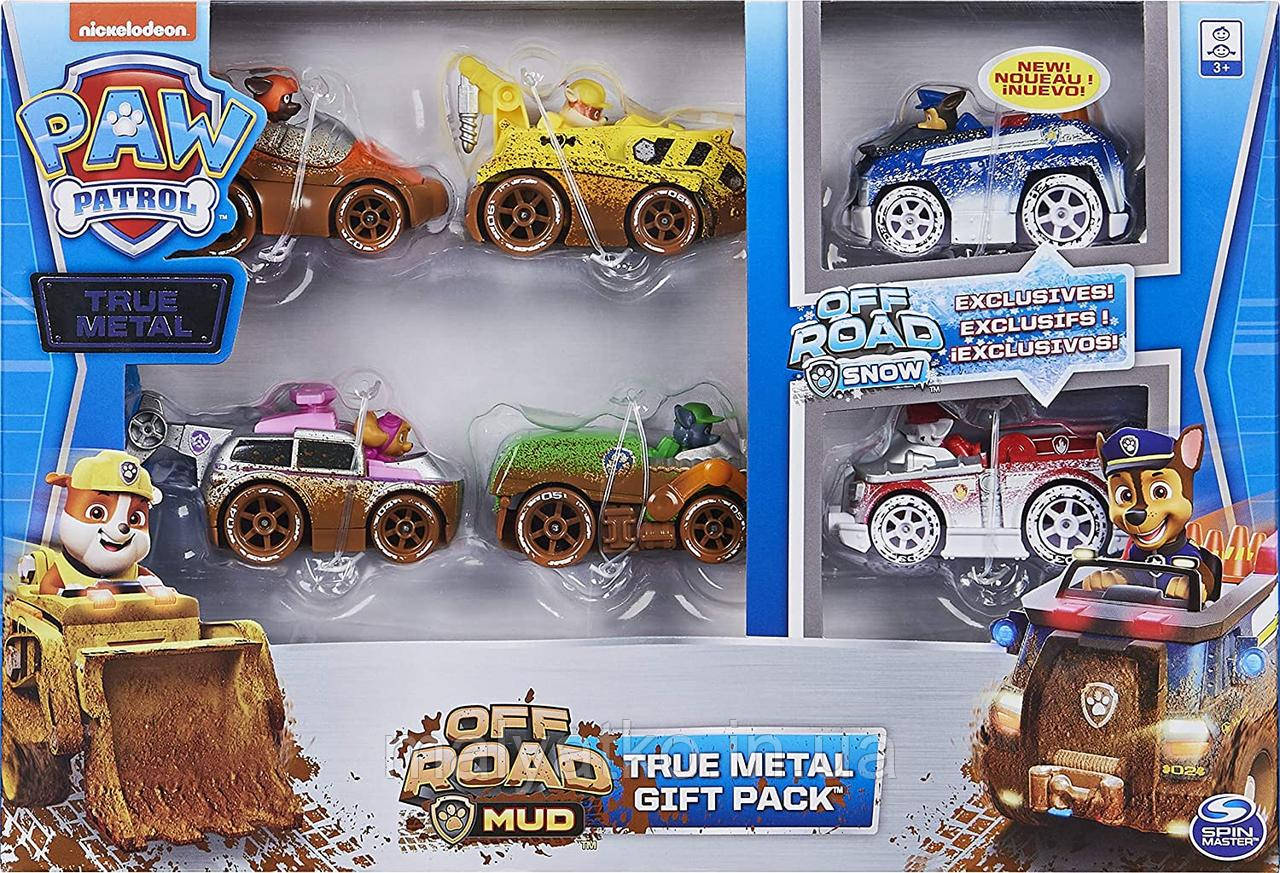 Набір металевих машинок Щенячий патруль позашляховик Paw Patrol True Metal Off-Road