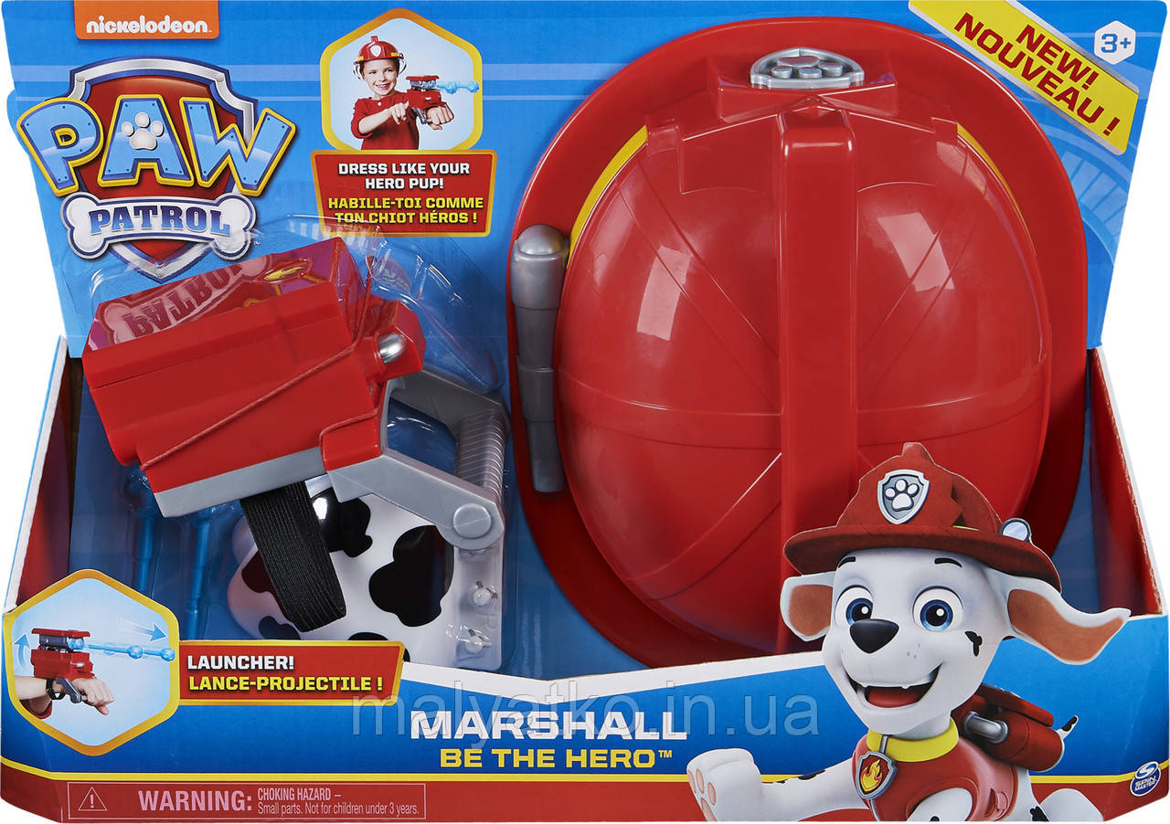 Набір Щенячий Патруль Костюм героя Маршал Paw Patrol Be The Hero Marshall Role