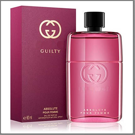 G☀cci Guilty Absolute Pour Femme парфумована вода 90 ml. (Гілті Абсолют Пур Фем), фото 1