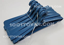 Плечики широкі пластикові 42х21,5х3 см., 10 шт. Вішалка для важкої і повсякденного одягу