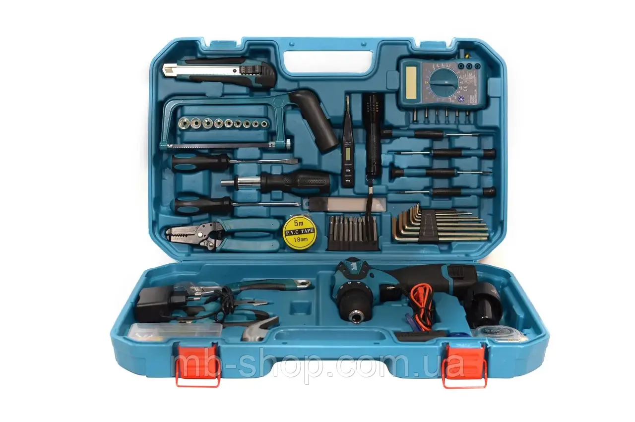 Акумуляторний шуруповерт MAKITA DF 330 DWE і вольтметр в кейсі (Шуруповерт Макіта), фото 1