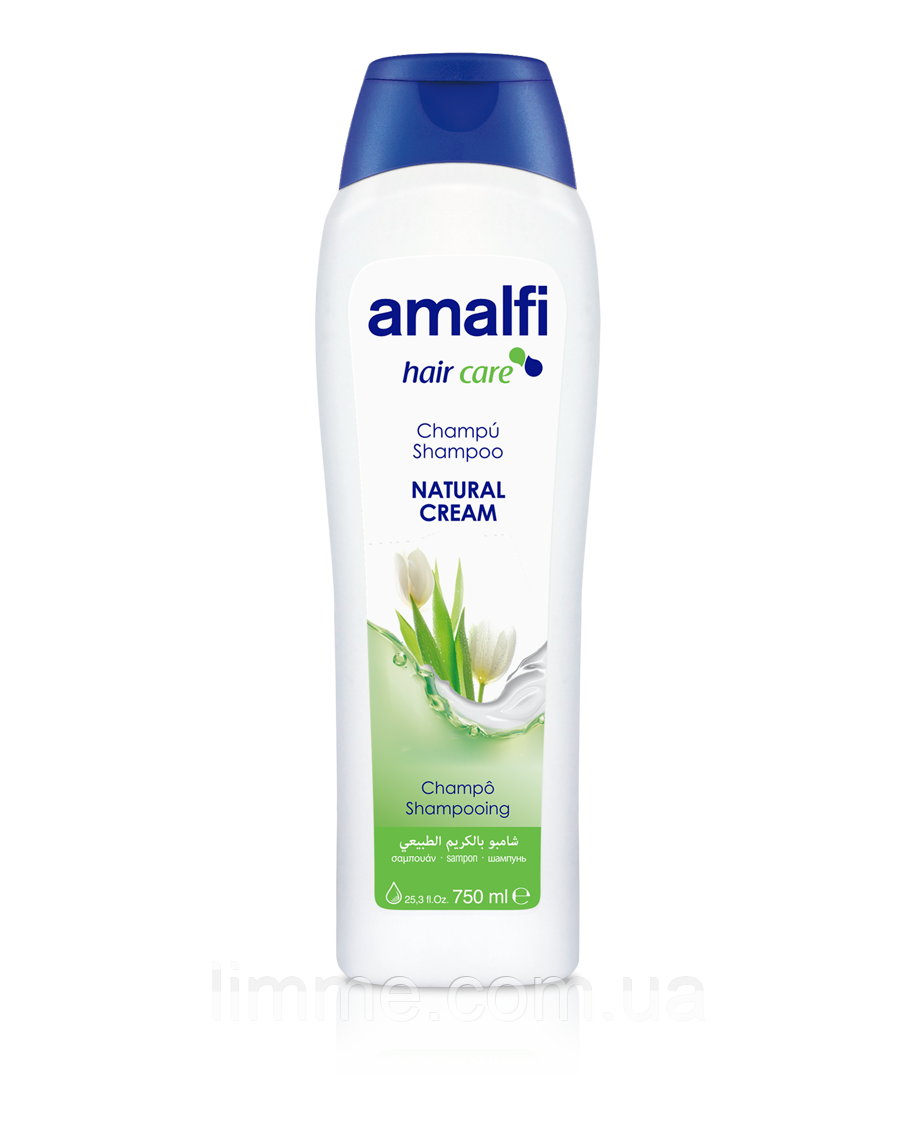 Шампунь для всієї сім'ї Amalfi shampoo Natural cream 750 мл