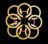 LED люстра в хромі LK235/4+4+A LED (CHROME), фото 3