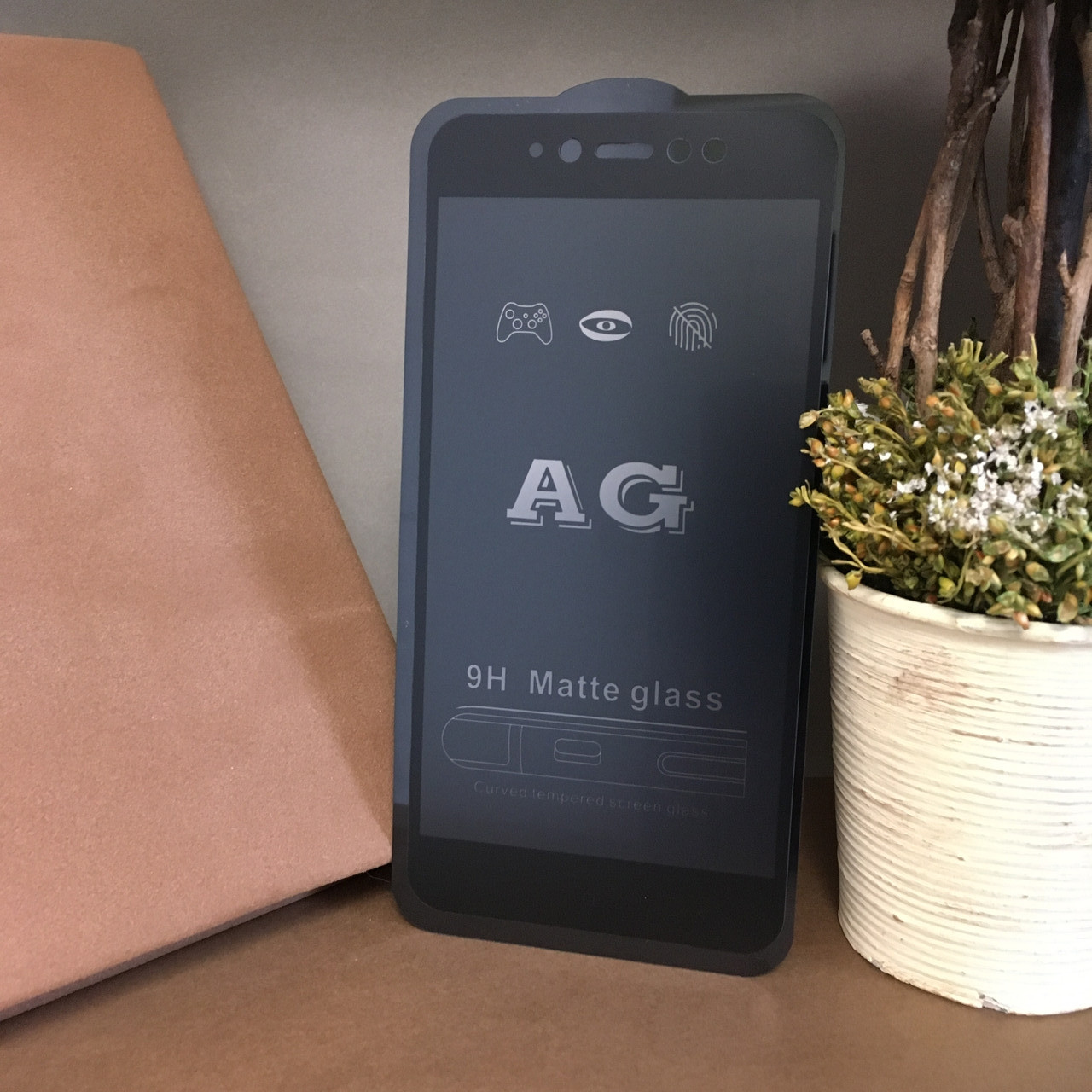 Матове захисне скло для Xiaomi Redmi 4x 11D. Захисне матовое скло на Xiaomi