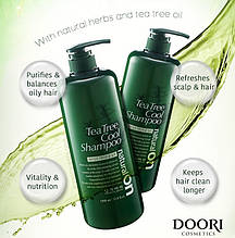 Охолоджуючий шампунь на основі чайного дерева DAENG GI MEO RI naturalon Tea Tree Cool Shampoo 1000ml