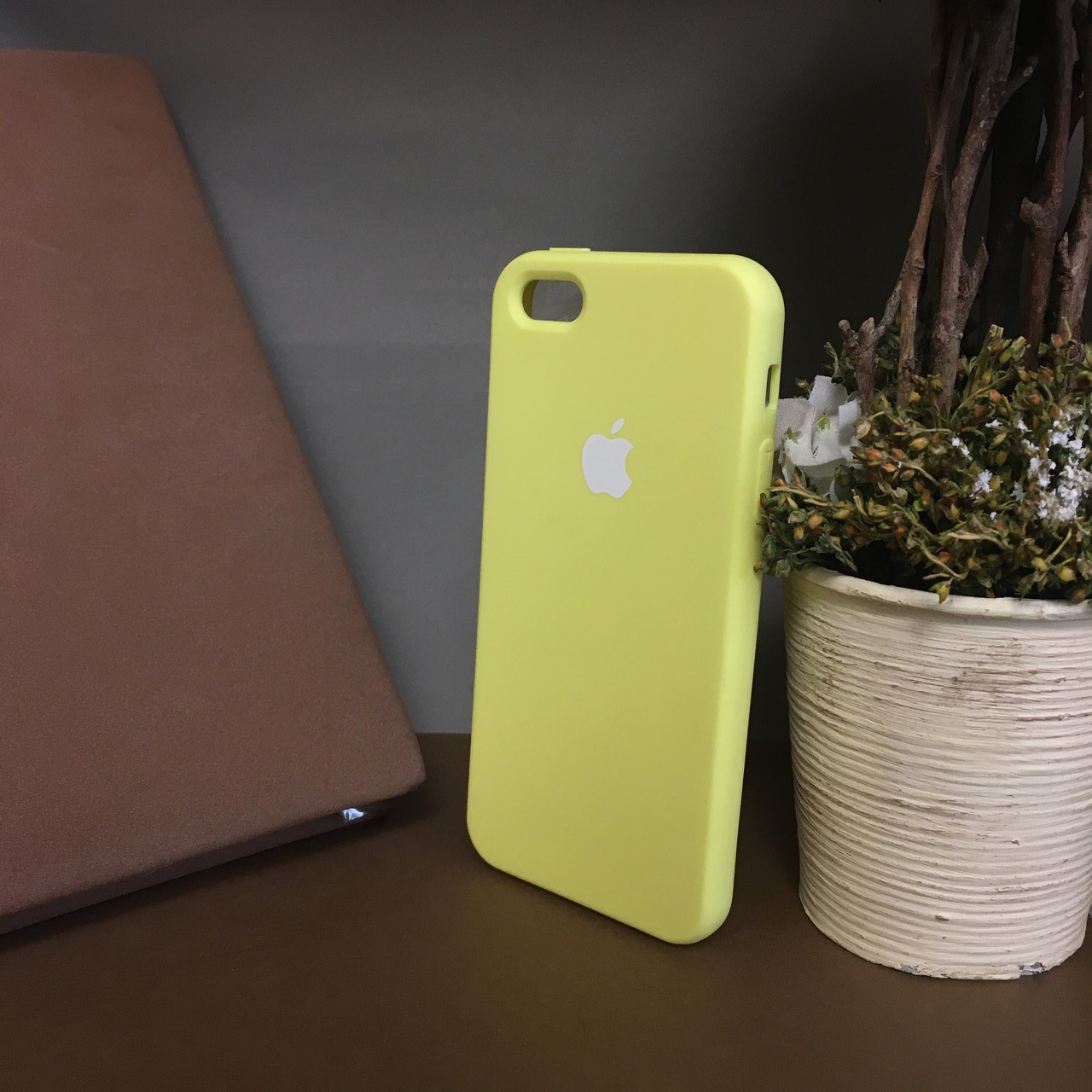 Чехол бампер silicone case для Iphone 5 / 5s / se Полное покрытие . Силиконовый чехол накладка на айфон