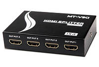 Розгалужувач (сплітер) HDMI 1х4, UHD