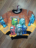 Світшот "Among Us" на хлопчика, розмір/зріст 134.