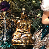 Ялинкова іграшка 744 Будда 13cm Goodwill (ціна за 1 штуку), фото 2